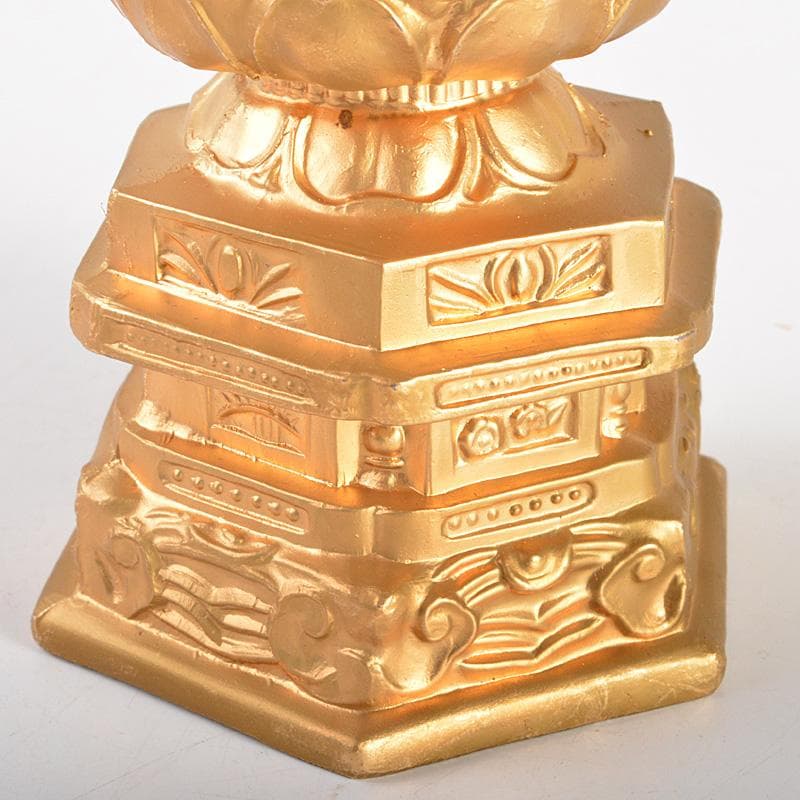 仏教美術　古銅鍍金　大日如來座像　仏像　C　6010