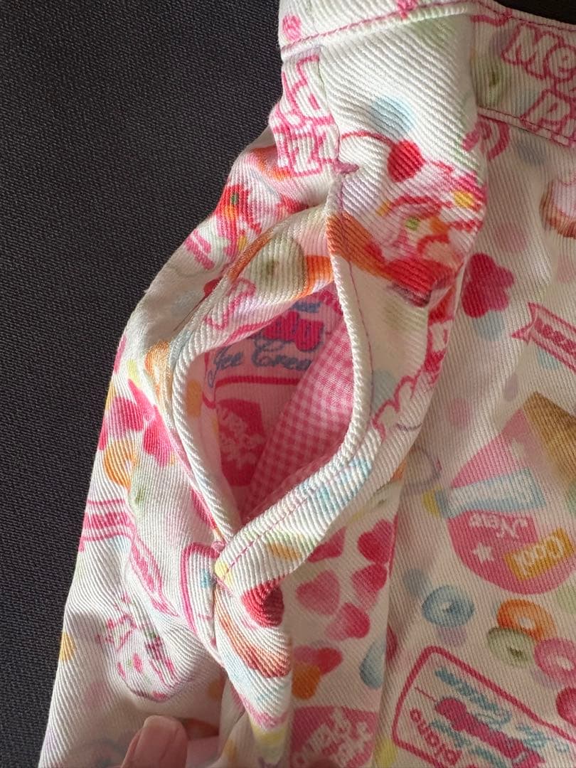 メゾピアノ平成レトロ Y2K スイーツ柄スカート130