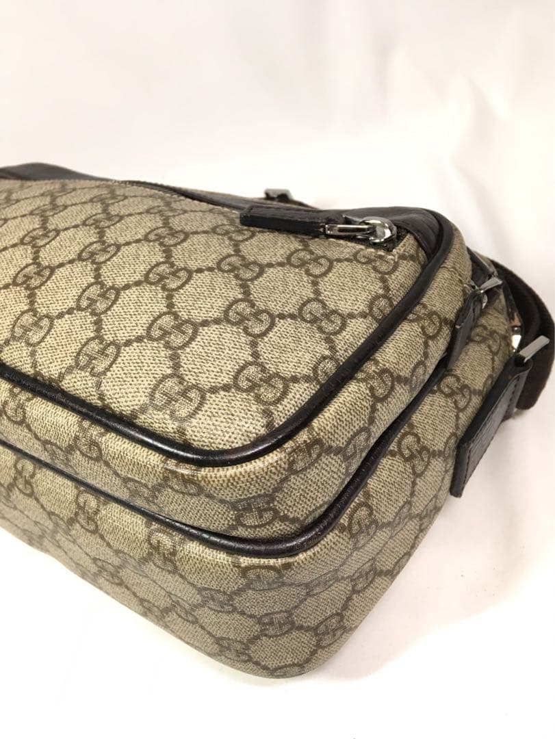 グッチ　PVC GG柄　ショルダーバッグ