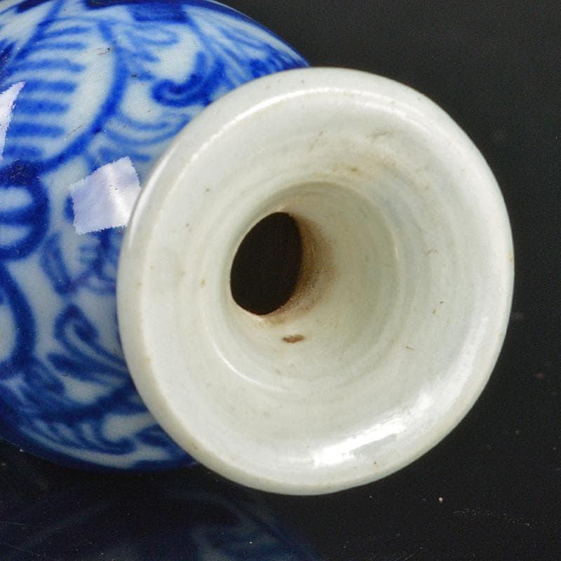 中国　青花　双喜文　小瓶　M　R6639