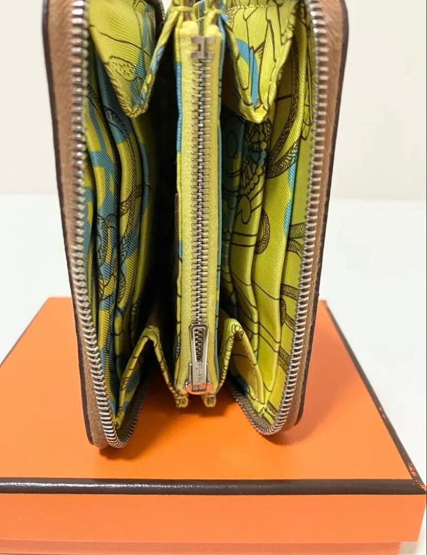 超美品★エルメス アザップ シルクイン コンパクト エプソン Z刻印 正規品