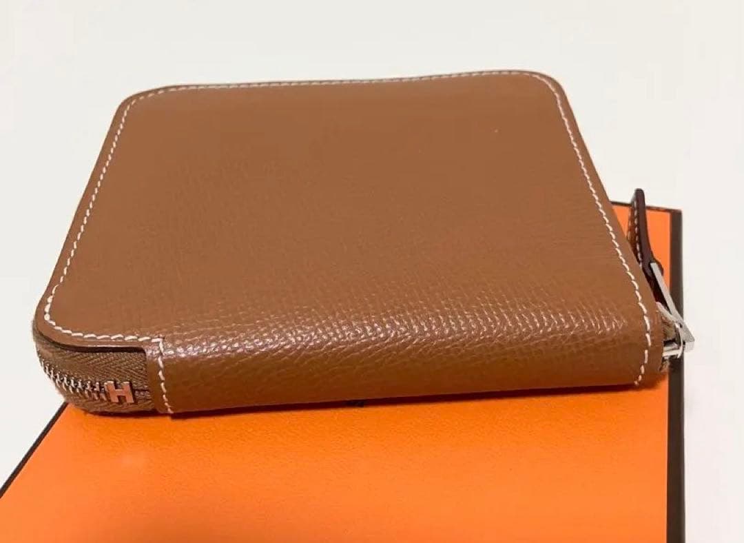 超美品★エルメス アザップ シルクイン コンパクト エプソン Z刻印 正規品