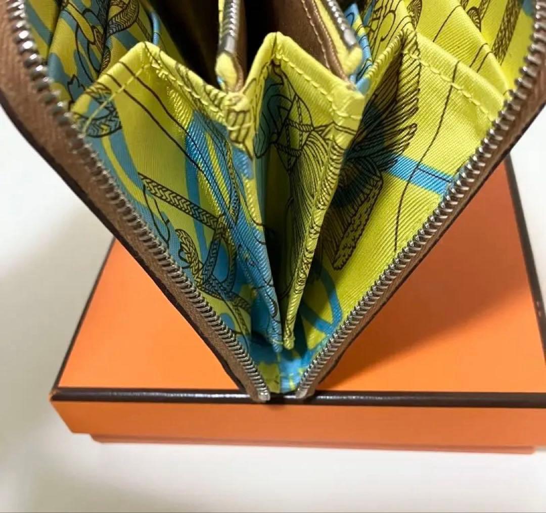 超美品★エルメス アザップ シルクイン コンパクト エプソン Z刻印 正規品