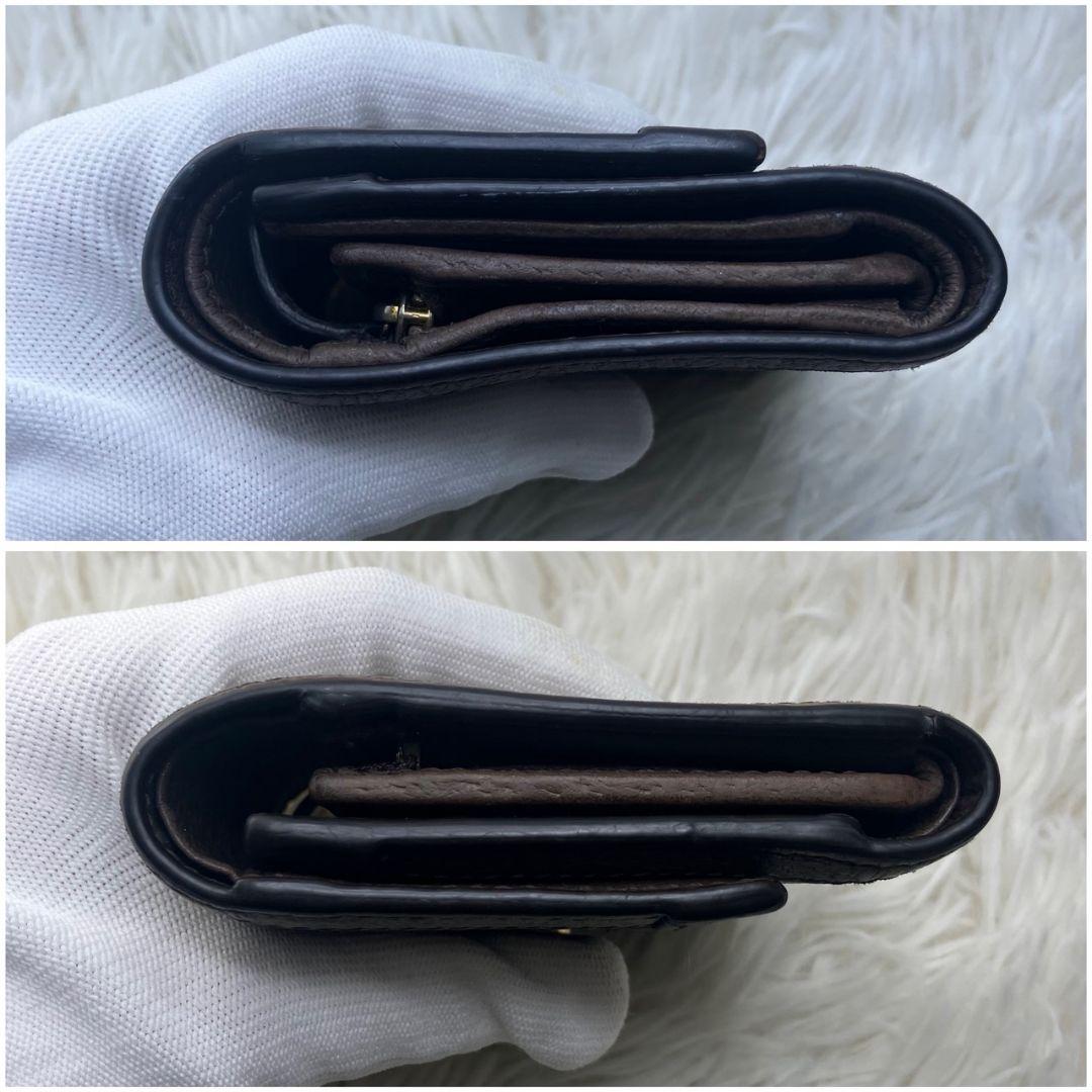 スイカ様✨グッチ　三つ折り財布　オフィディア　マーモント　シェリーライン　PVC