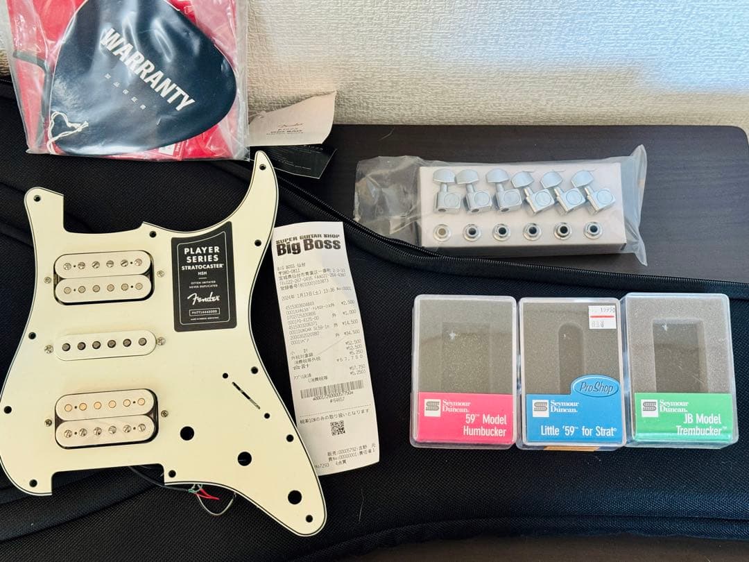 Fender Player Series HSH MOD バッグ付き