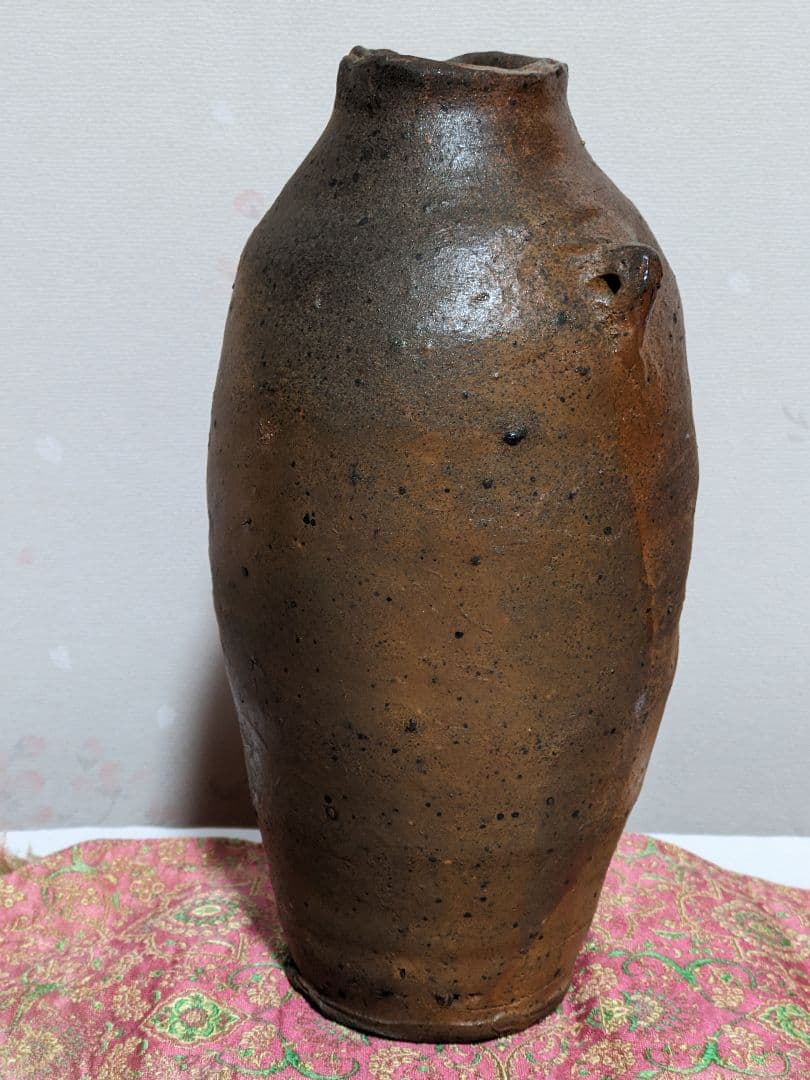 ♦珍物！時代物【在銘 古い焼締め】備前焼？コレクション 骨董品 アンティーク