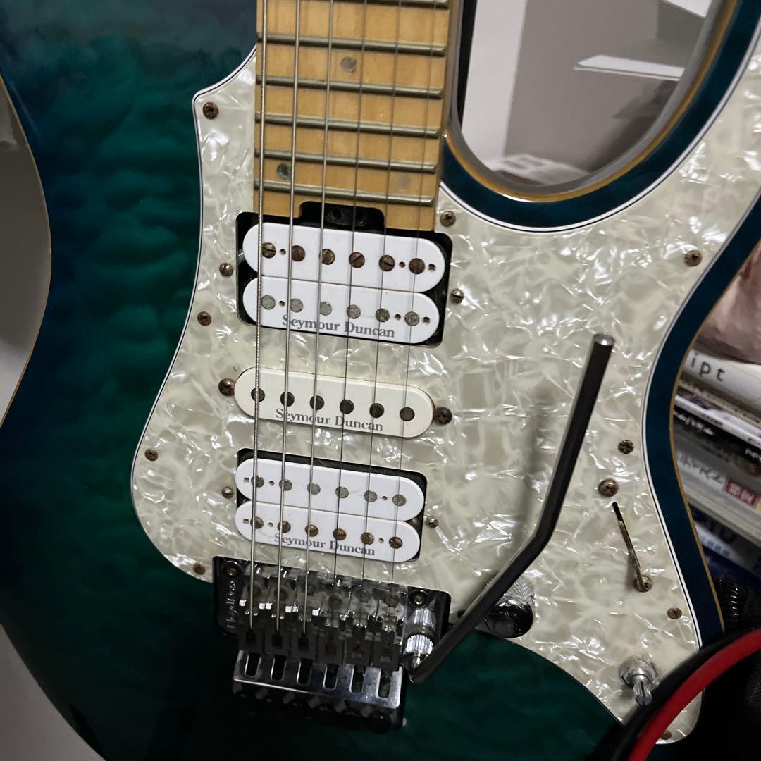 Edwards エレキギター グリーン