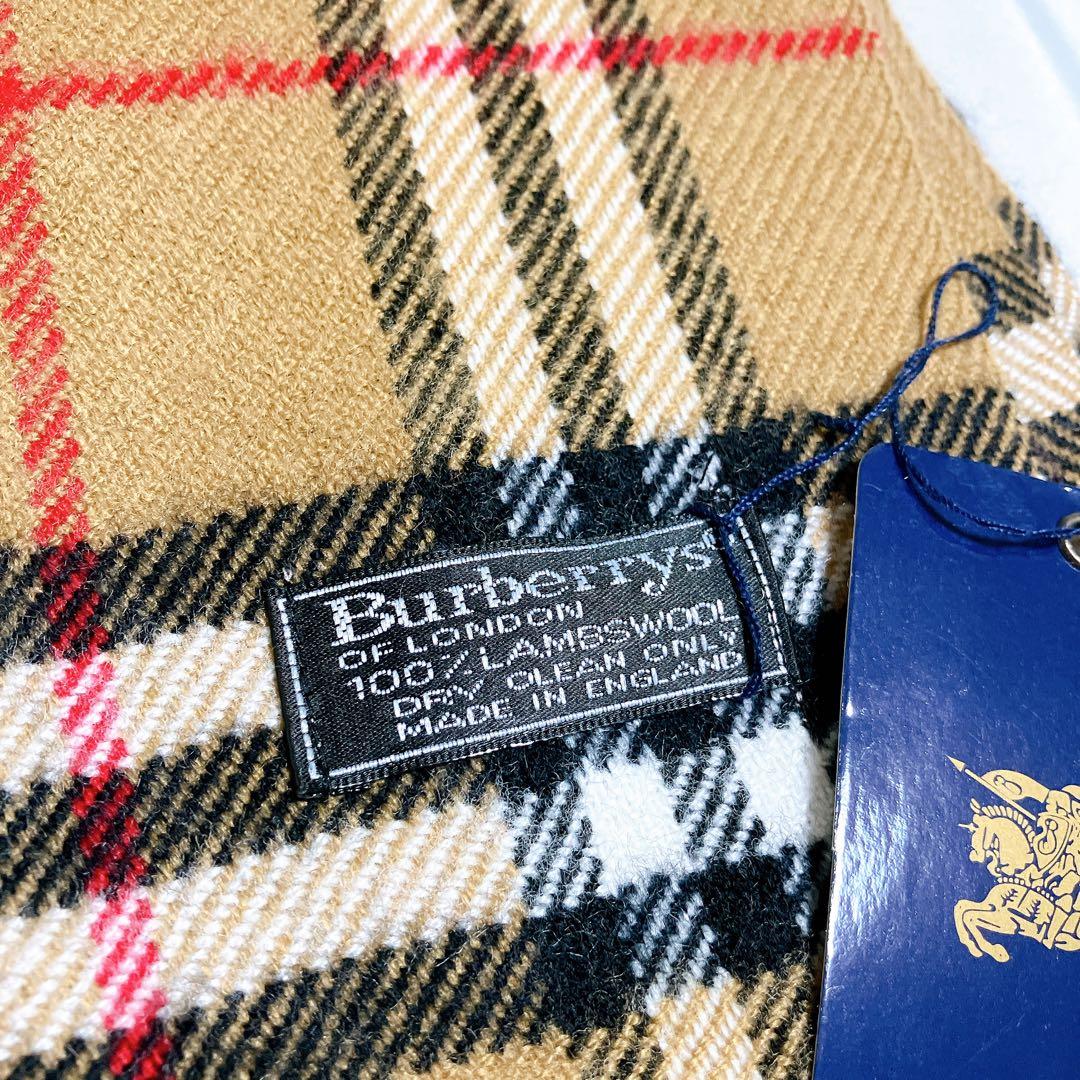 YUU'shop　バーバリー ノバチェック マフラー ストール ラムウール