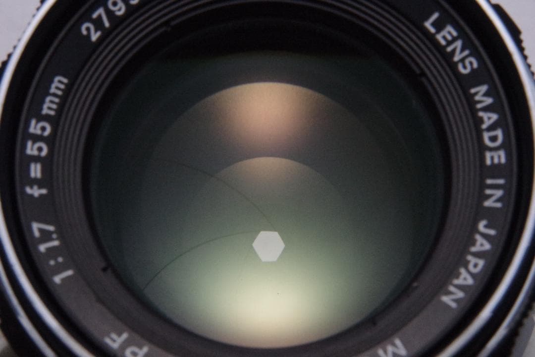 MINOLTA MC ROKKOR-PF 1:1.7 f=55mm 動作確認済