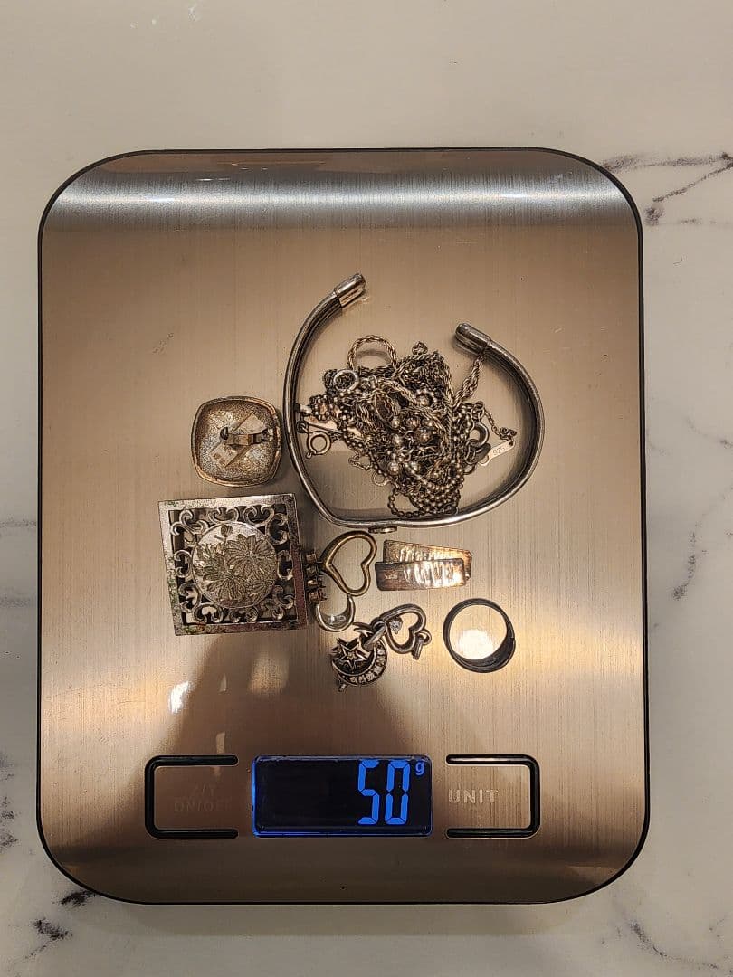 Silver シルバー まとめ売り 50g！ シルバー 925