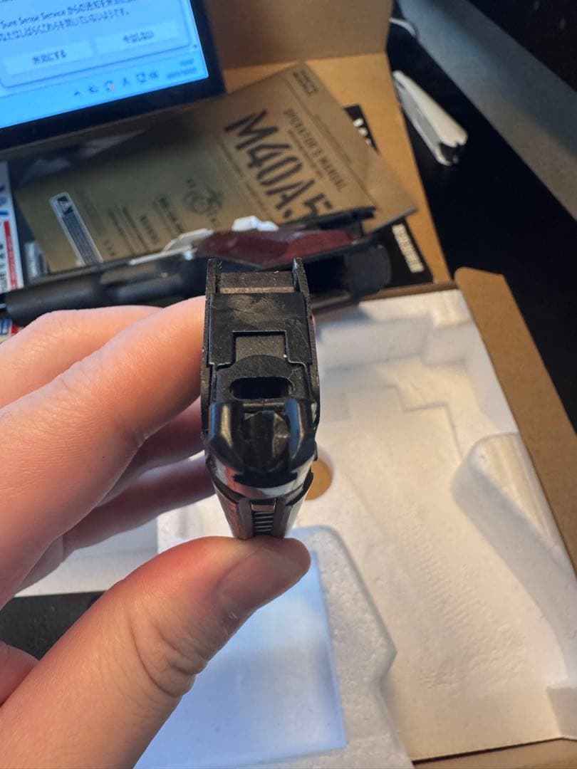 WAコルト スネークマッチ M1911A1 カーボンブラック