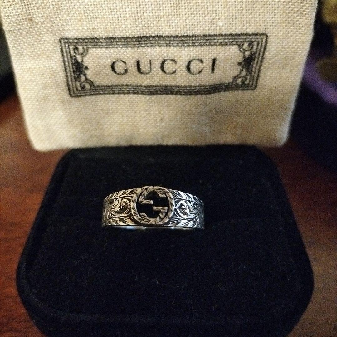 GUCCI シルバーリング21号　美品