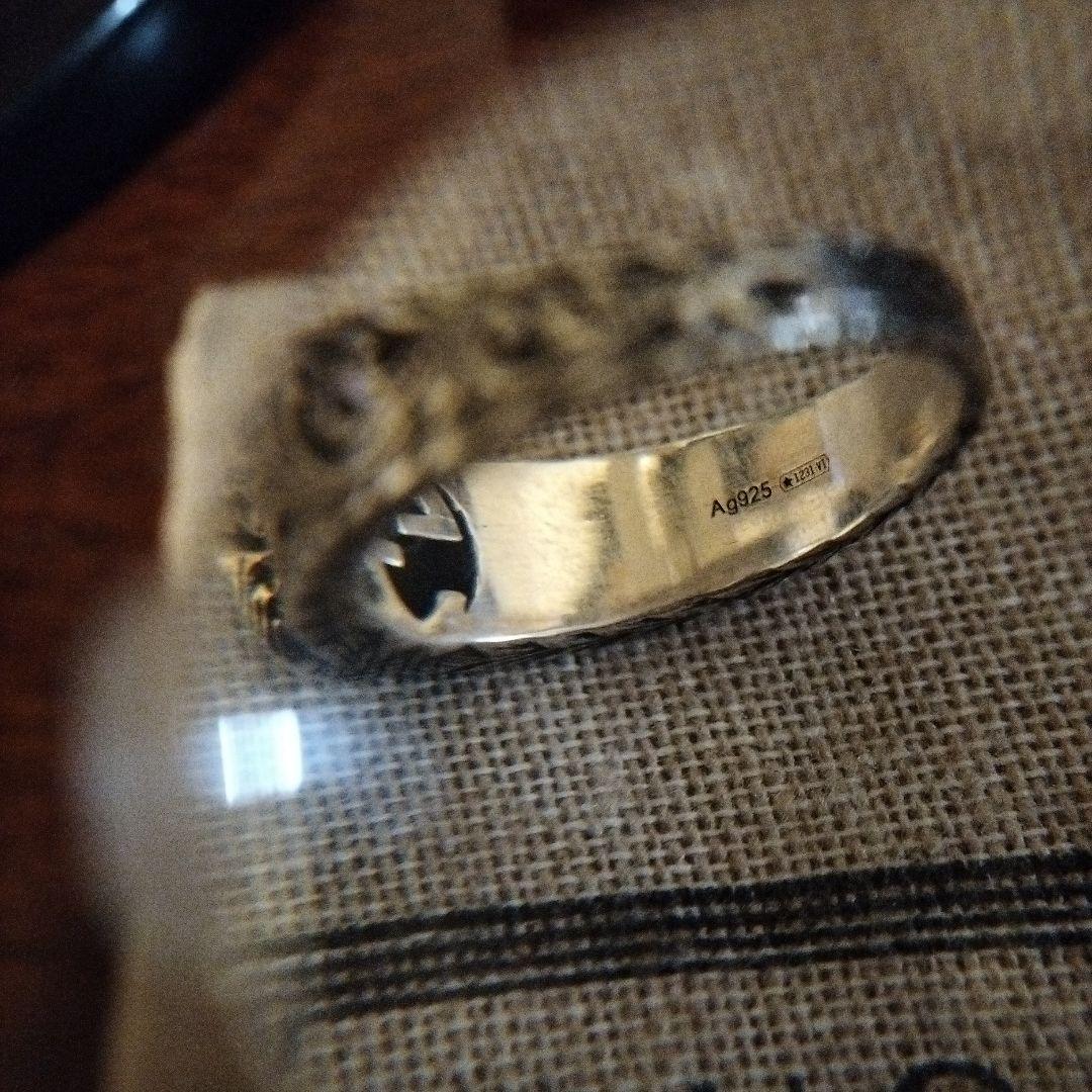 GUCCI シルバーリング21号　美品
