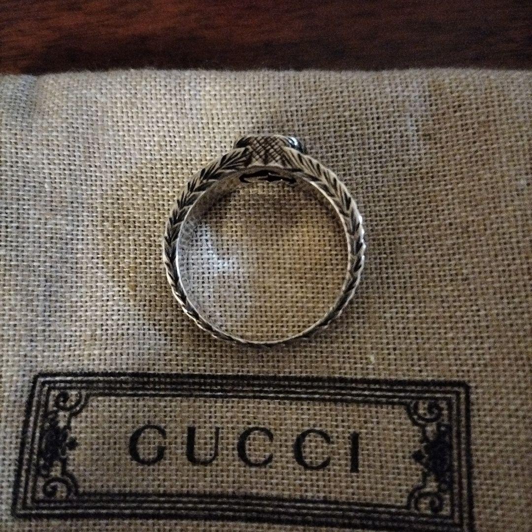 GUCCI シルバーリング21号　美品
