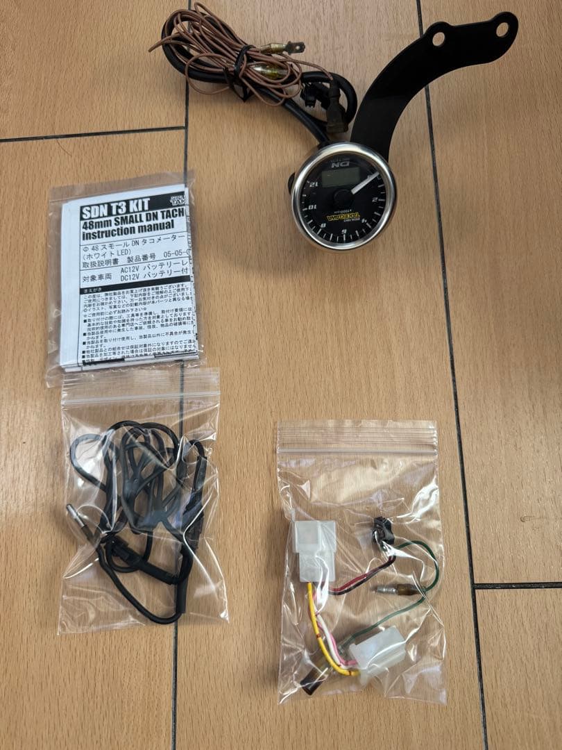 スペシャルパーツ武川φ48スモールDNタコメーターキット モンキー125