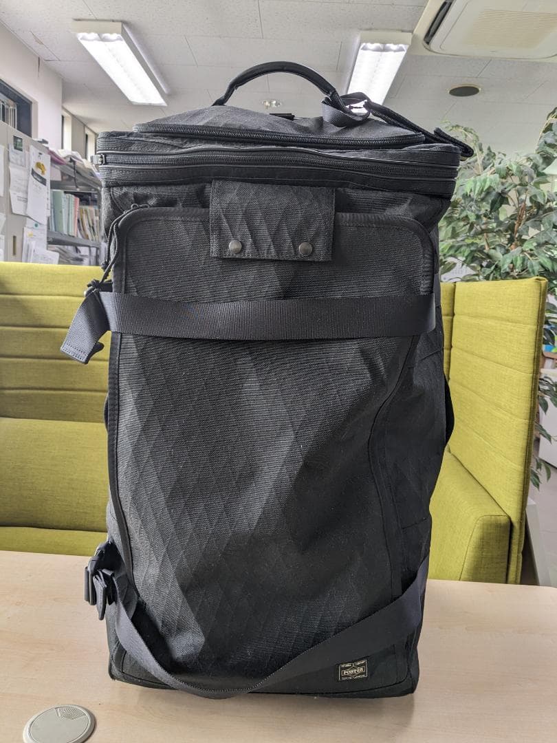 ポーター　ブラックナイロンキャリーケース 大容量