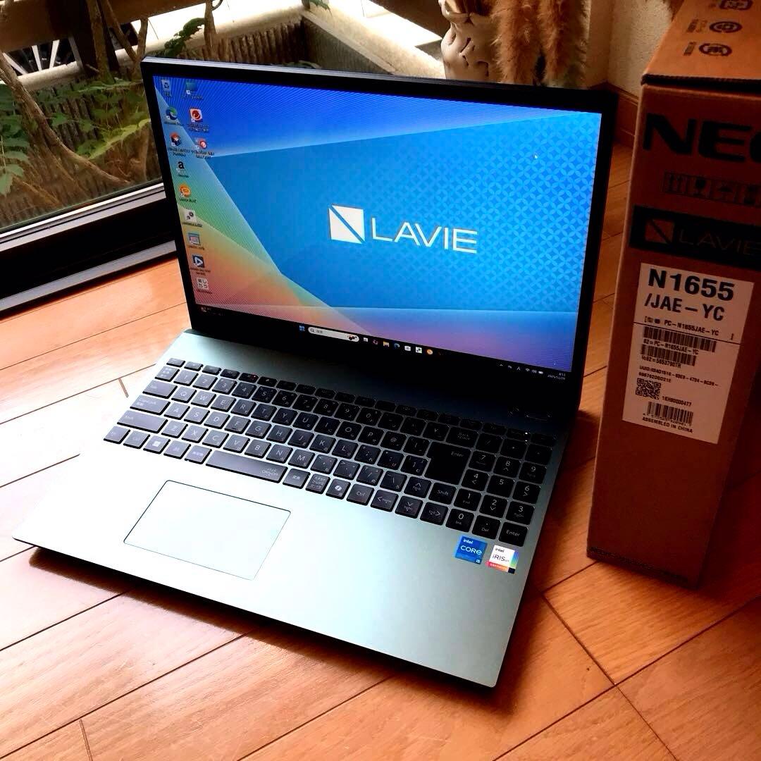 美品NEC LAVIE N1655/J【2025年製】(Office 2024)