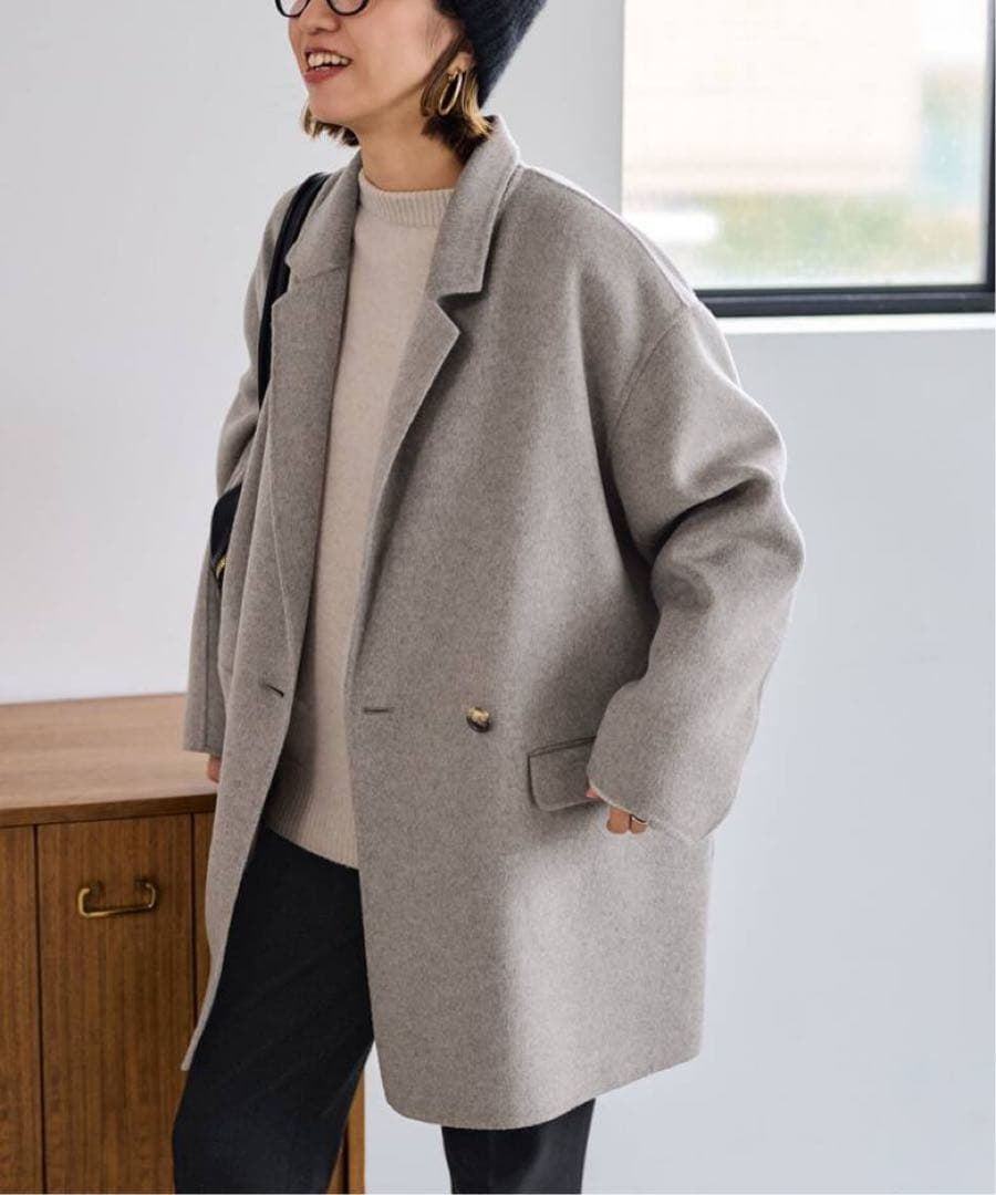 【FRAMeWORK】 ハミルトンリバーテーラードコート 25AW