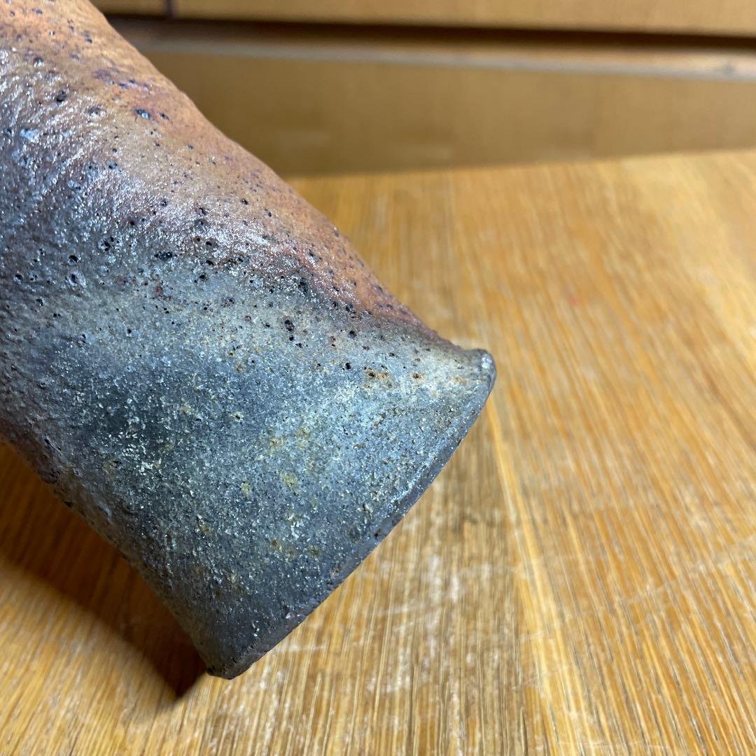 小山冨士夫　古山子　種子島花生　箱なし