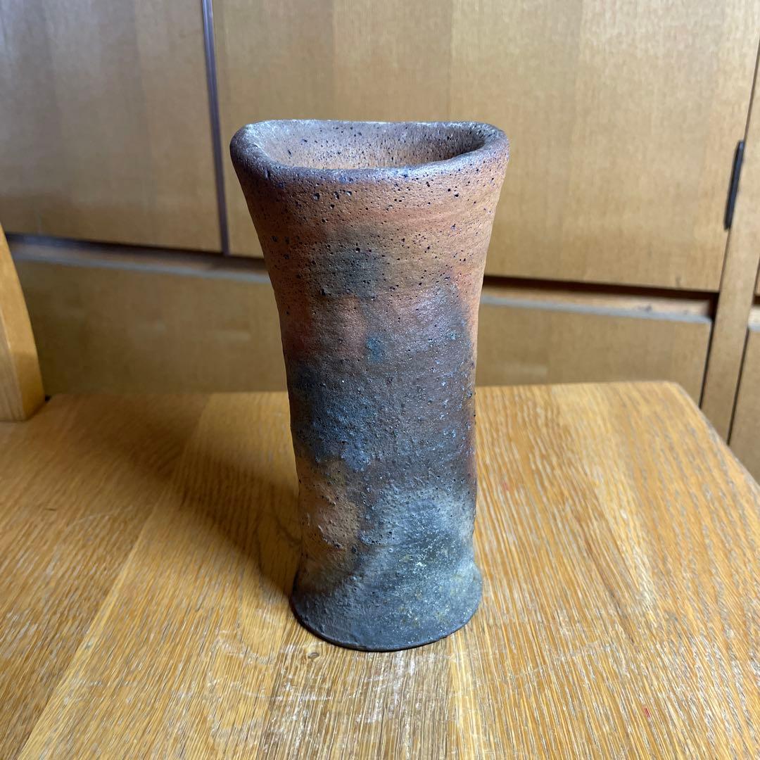 小山冨士夫　古山子　種子島花生　箱なし