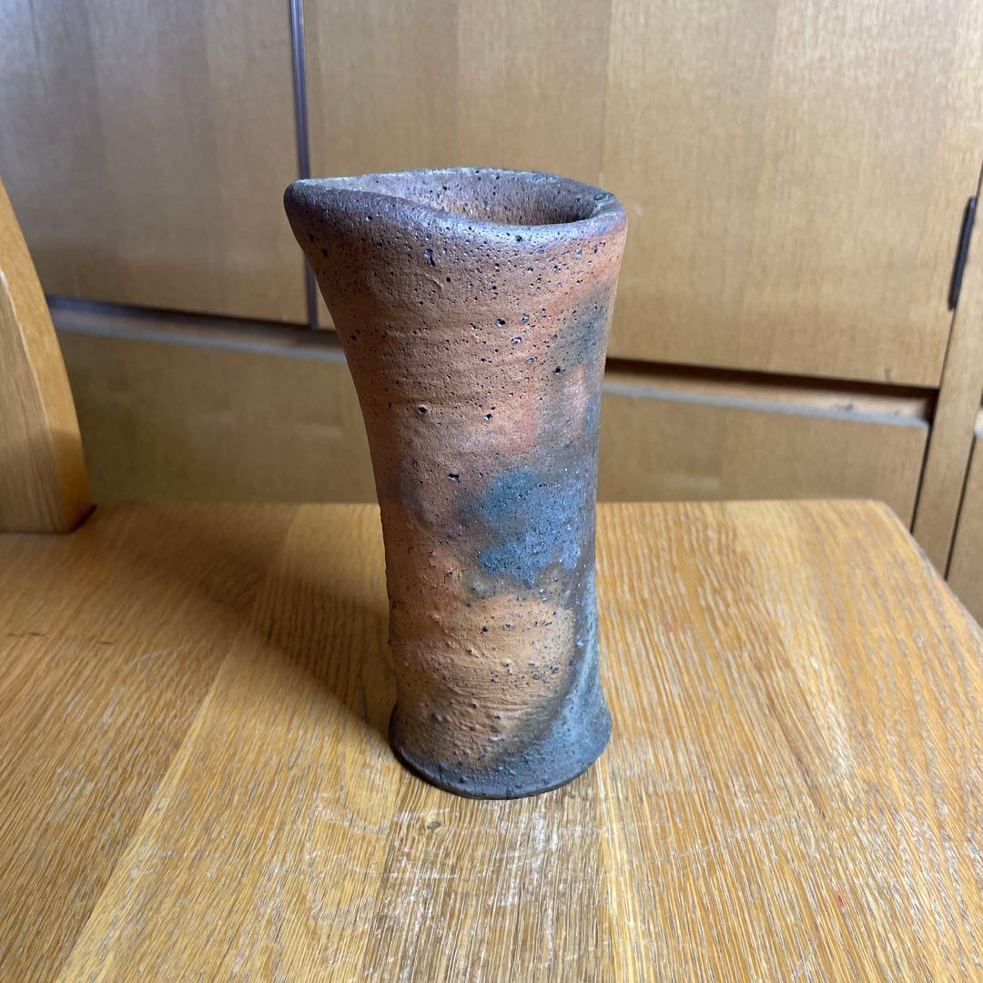 小山冨士夫　古山子　種子島花生　箱なし