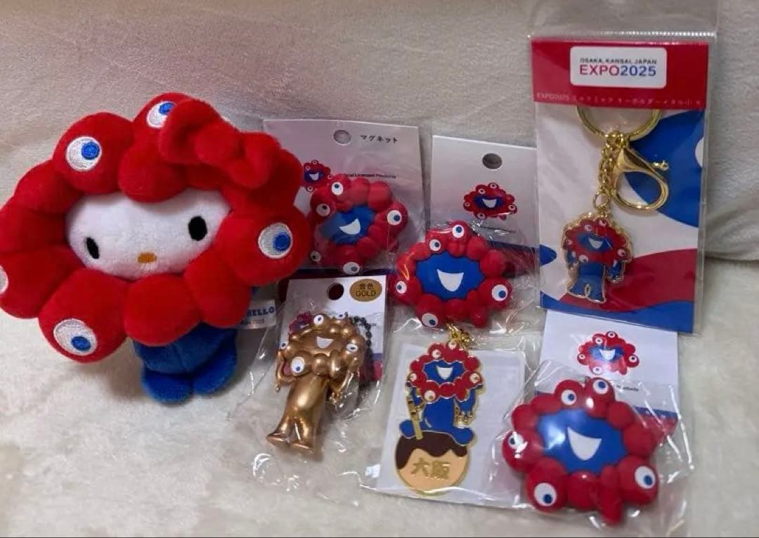 関西万博限定グッズミャクミャク EXPO2025関西万博 大阪万博 ハローキティ