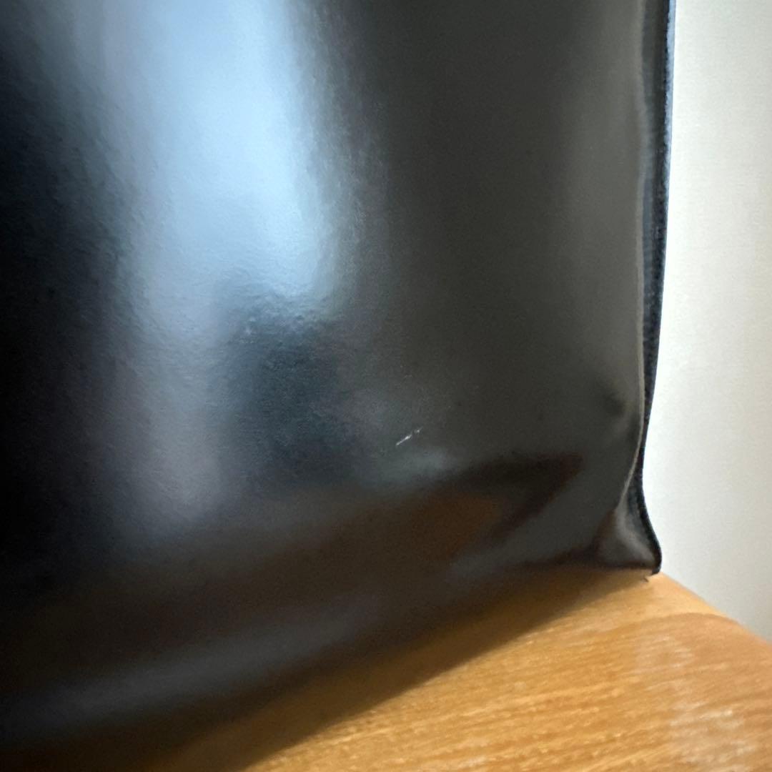 MARNI MUSEO ネイビー レザートートバッグ