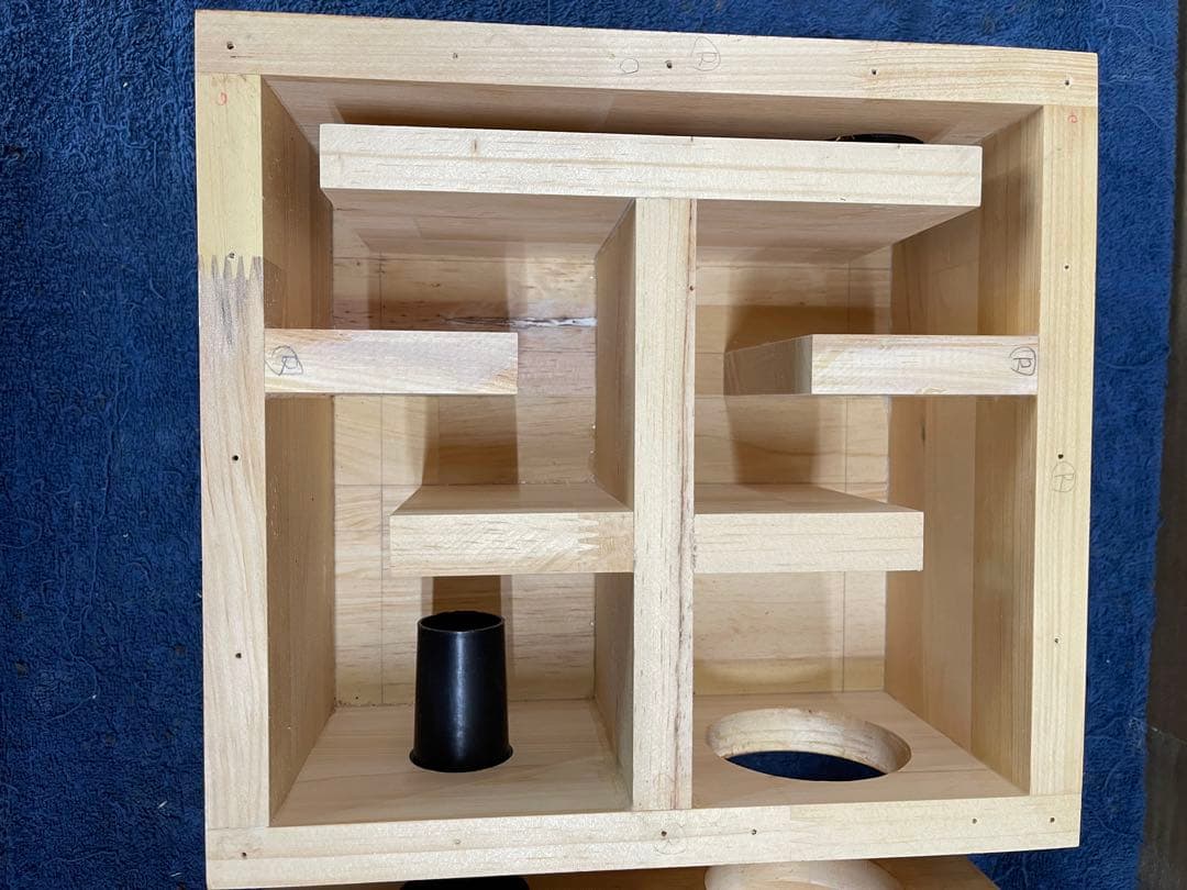 MarkAudio Alpair5G スピーカー搭載 バスレフバックロード