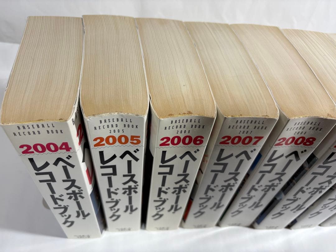 ベースボールレコードブック セット