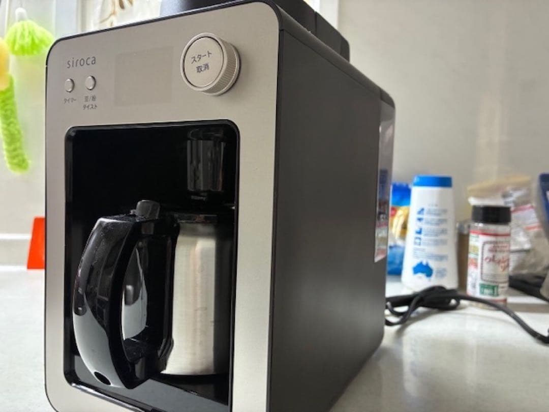 siroca コーヒーメーカー ブラック/SC-A372