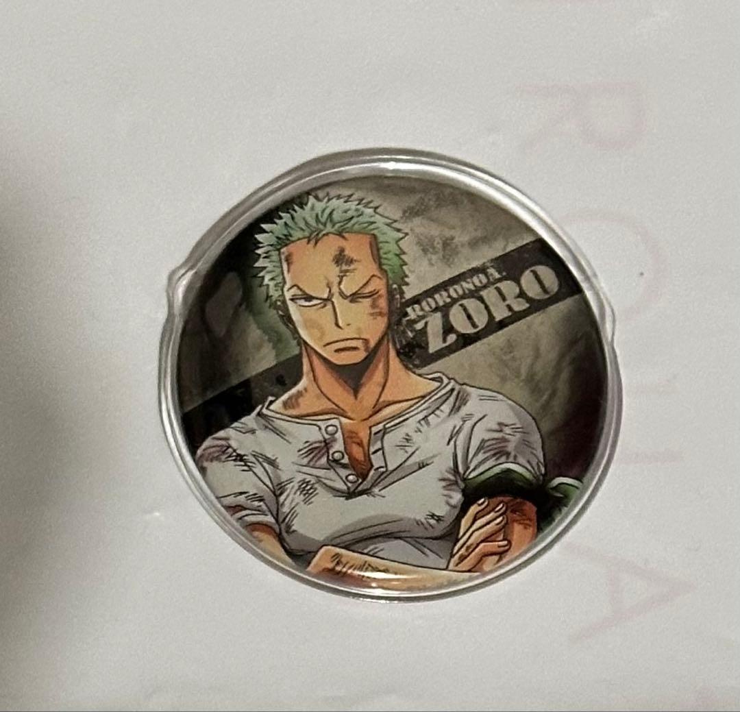 ワンピース キャラバッジコレクション ゾロ　※カバーはつけたままです