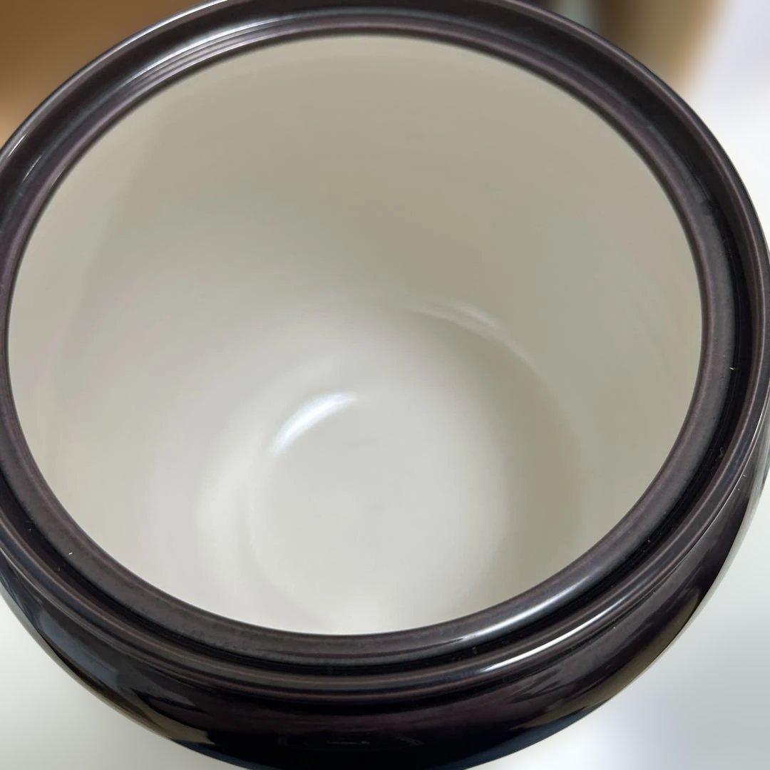 茶道具　皆具　中村翠嵐の紫交青海波　共箱