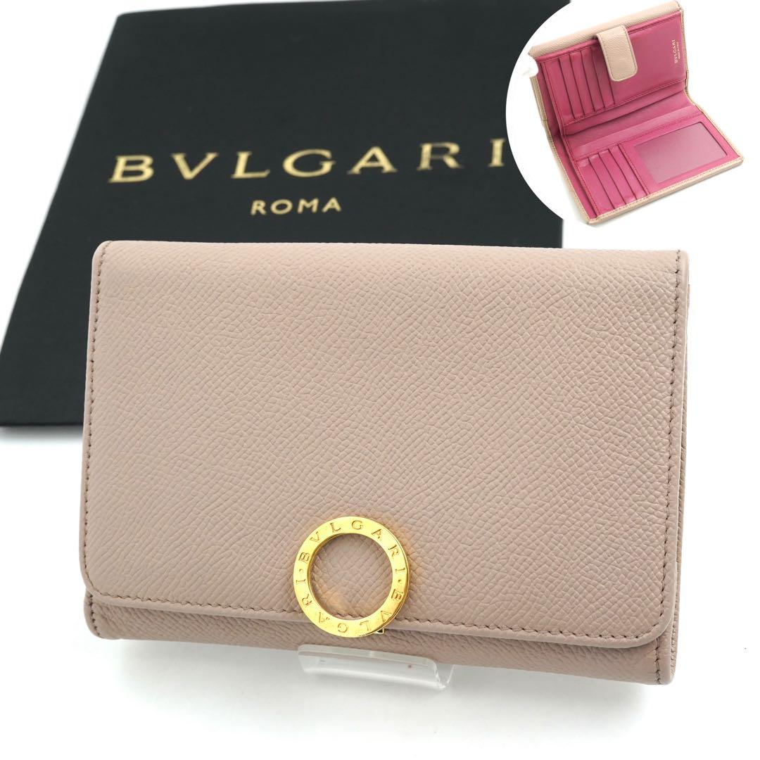 ✨未使用展示品✨　BVLGARI ミディアムウォレット　ロゴマニア　クラシコ
