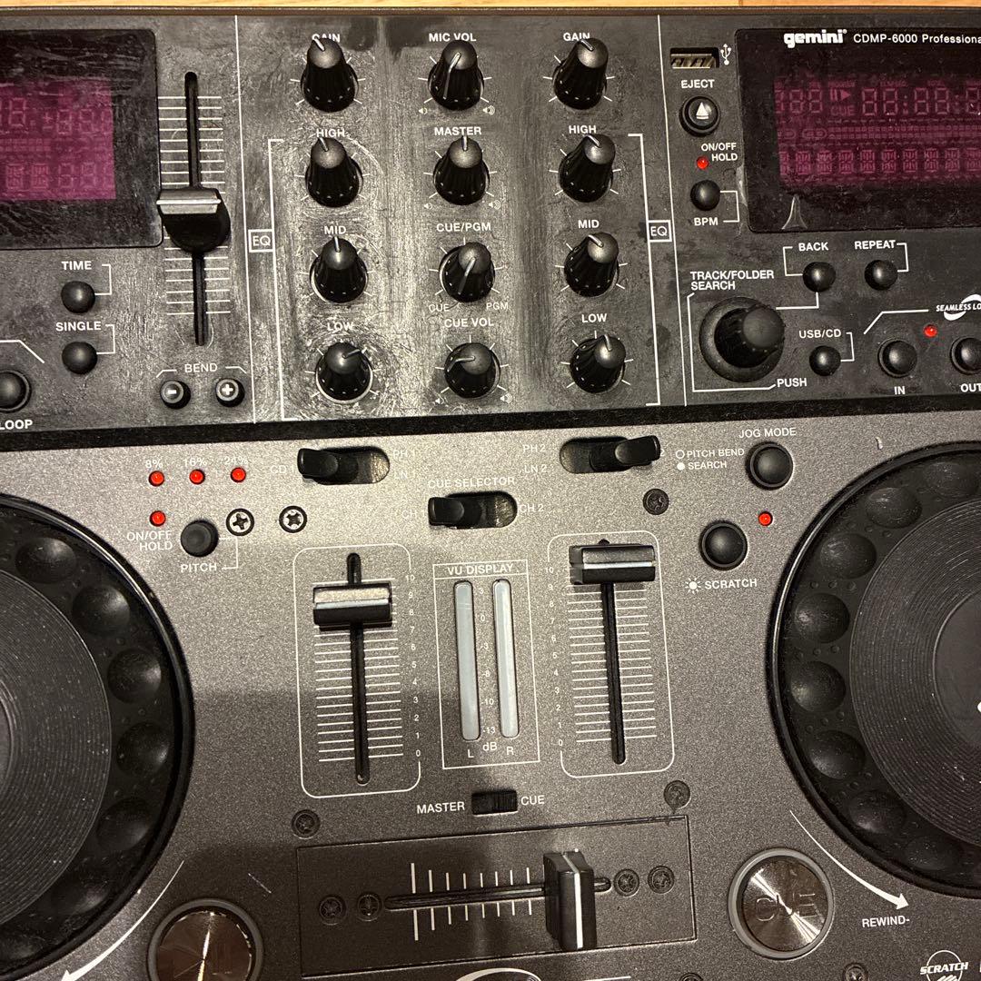 gemini CDMP-6000 DJ機材