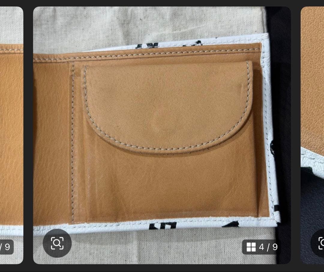 【新品未使用】イルビゾンテ 二つ折り 財布 がま口 ロゴ ブルー系　セット