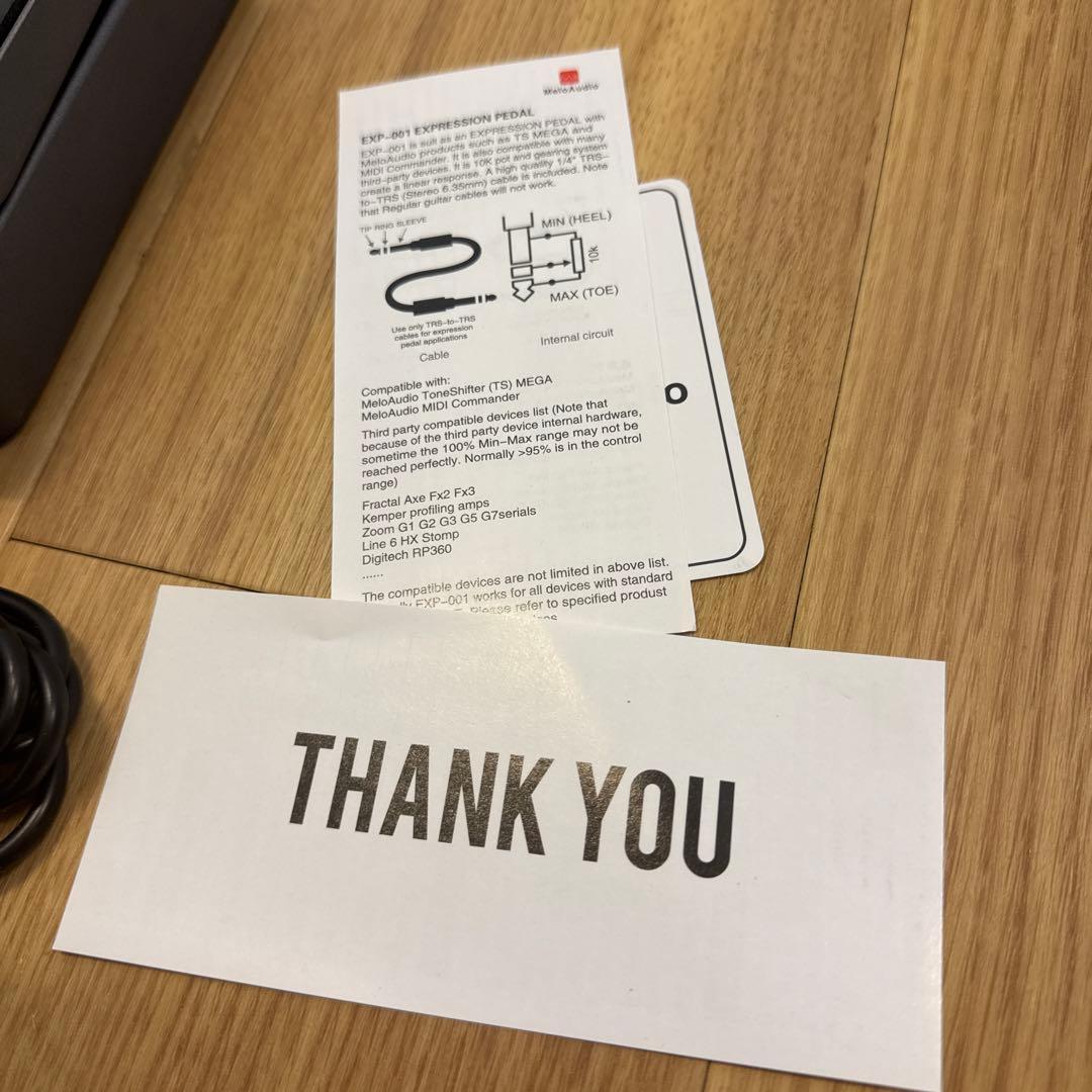 MeloAudio EXP-001 エクスプレッションペダル