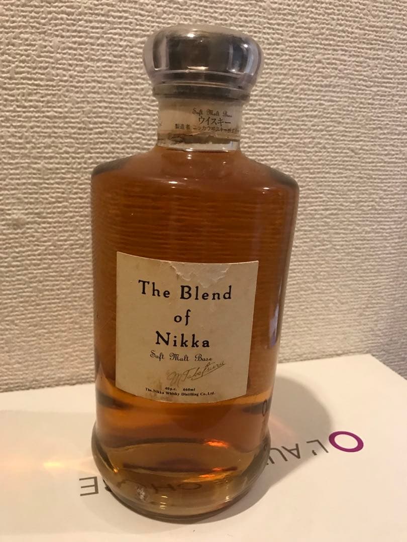 The Blend of Nikka ウイスキー 旧ボトル　ニッカ