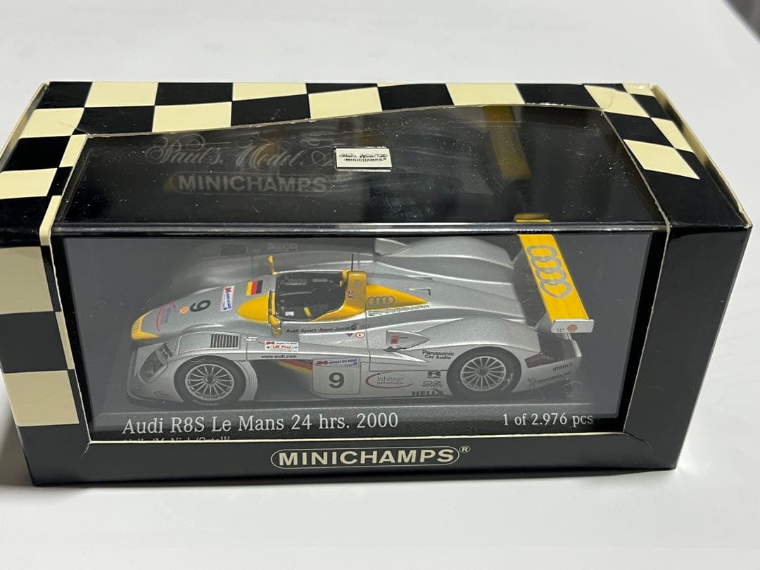 【MINICHAMPS 】Audi R8 8台セット