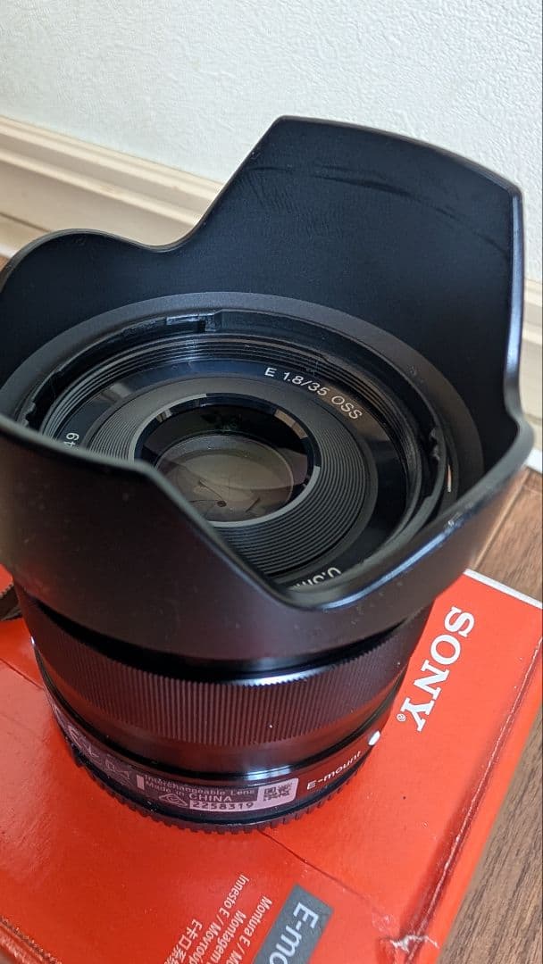 レンズ(単焦点) SONY E 35mm F1.8 OSS SEL35F18