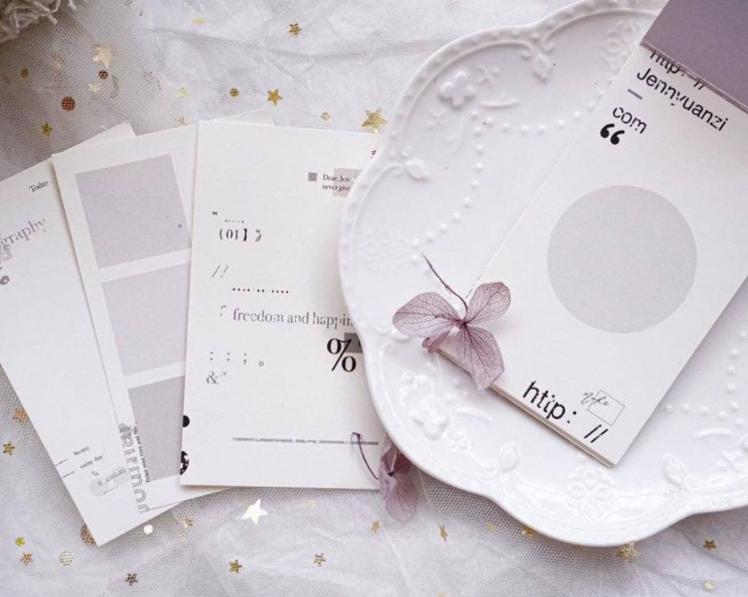 新品　枠素材のおすそ分け　コラージュベース素材　5種　100頁　160枚