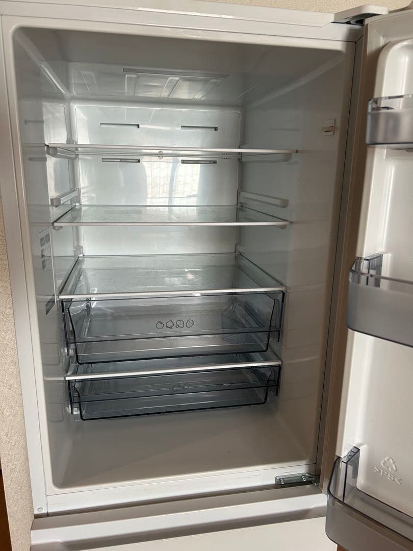 Hisense 冷蔵庫 HR-G260HW 257L ホワイト