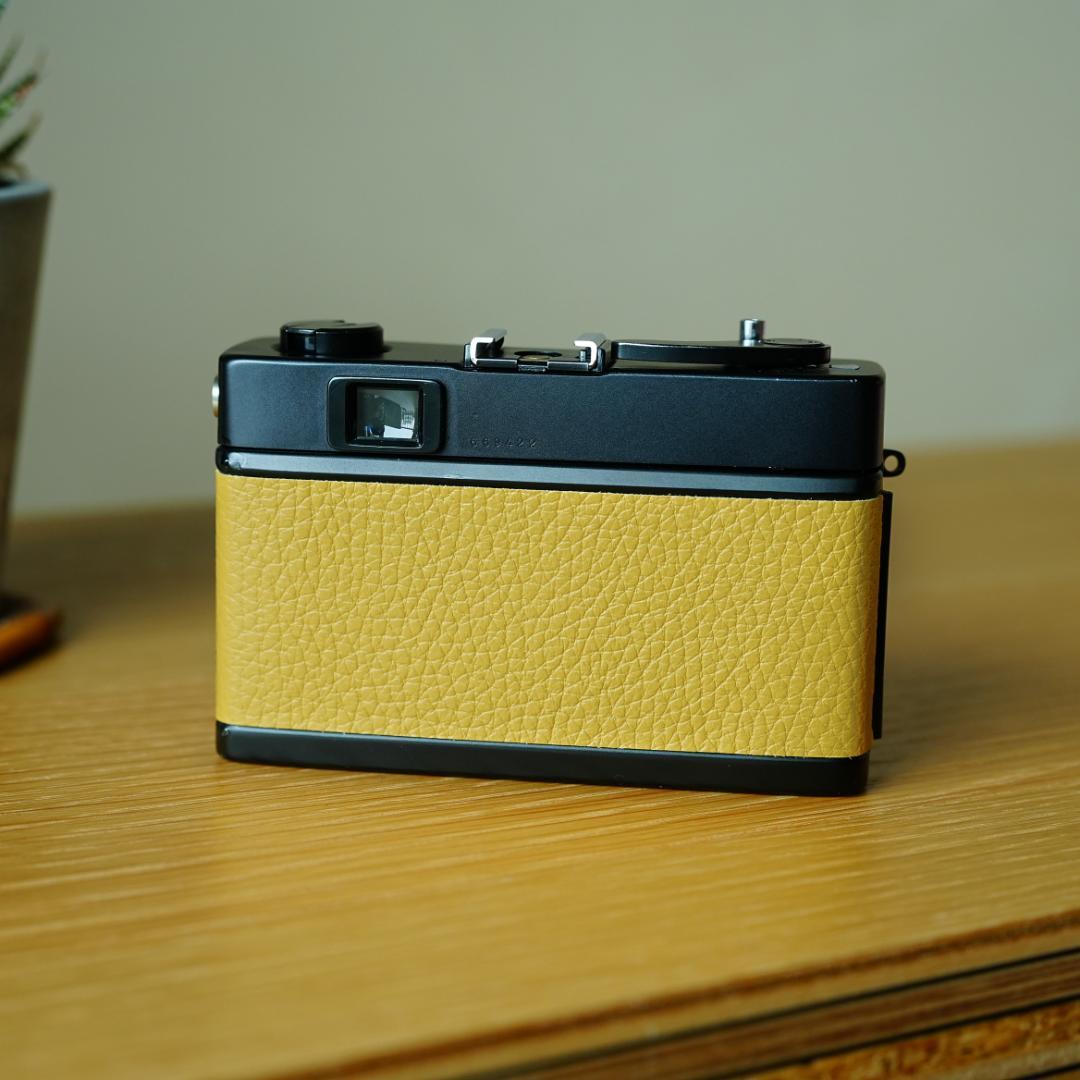 Konica C35 flash matic ブラック×イエロー【整備済完動品】