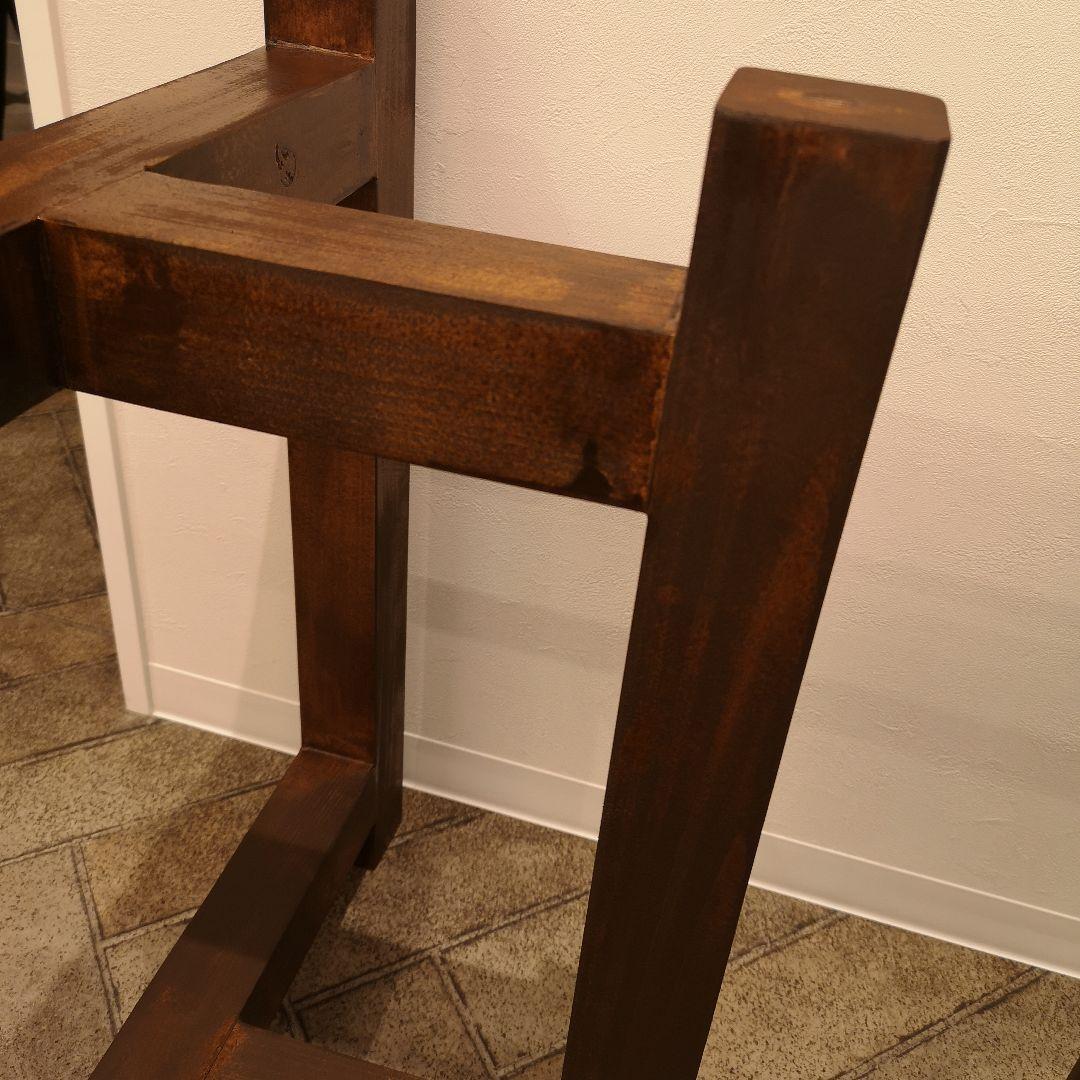 一枚板　テーブル　脚　檜