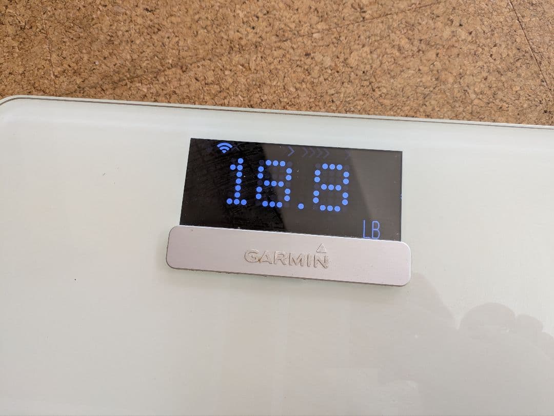 Garmin Index Smart Scale スマート体重計 やや難あり
