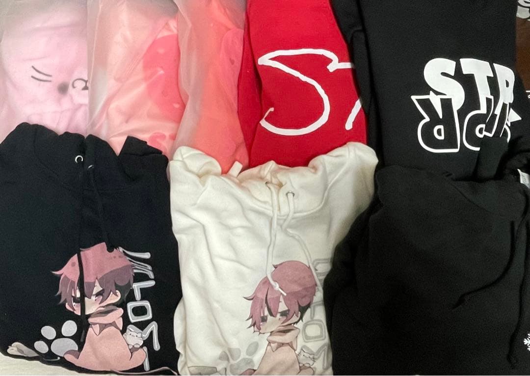 すとぷりグッズさとみころん莉犬パーカースポーツウェアルームウェアやぎろんパーカー