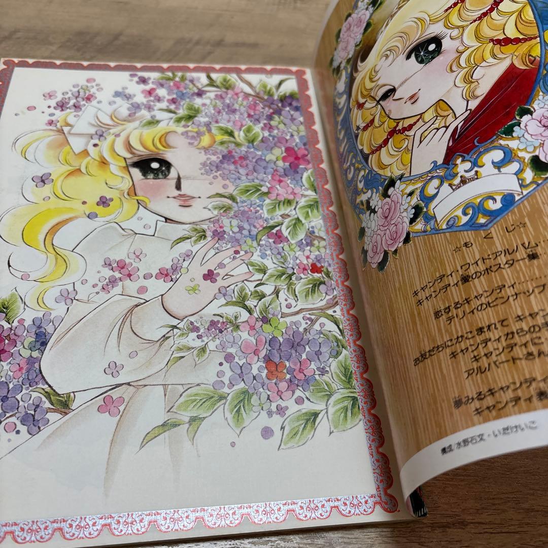 【美品・初版】キャンディキャンディ　イラスト集PART2 いがらしゆみこ