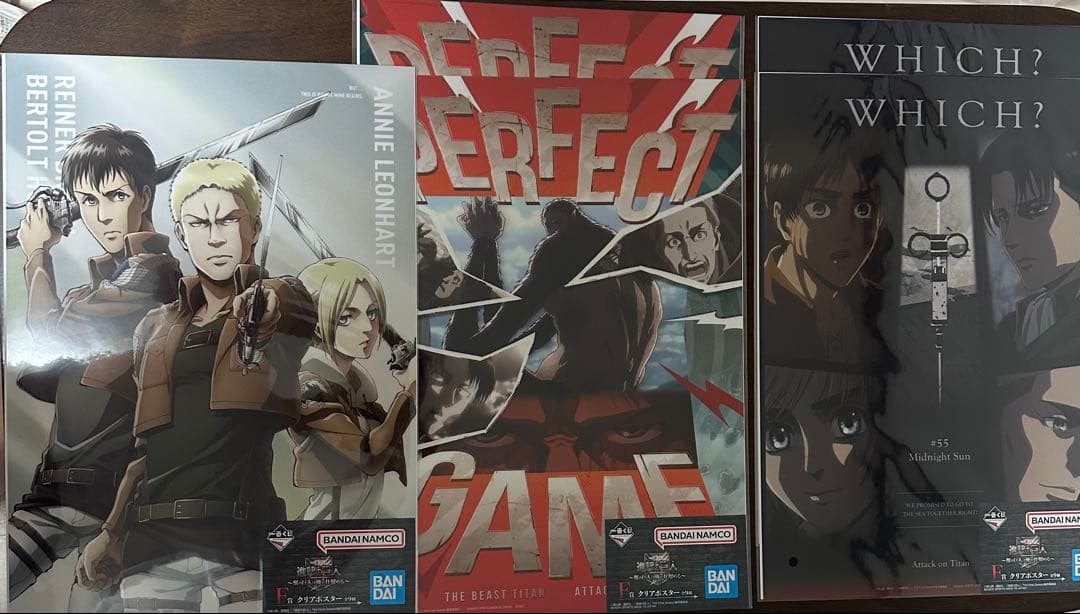 進撃の巨人　一番くじ　A賞　B賞×2 下位賞　64品