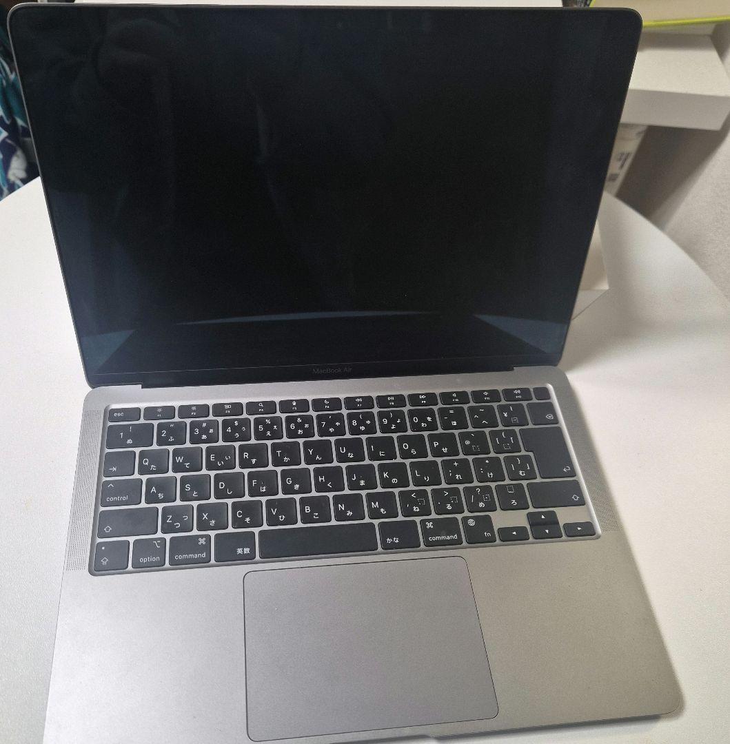 液晶割れ　MacBook Air M1 16GB/512GB 90% 2020