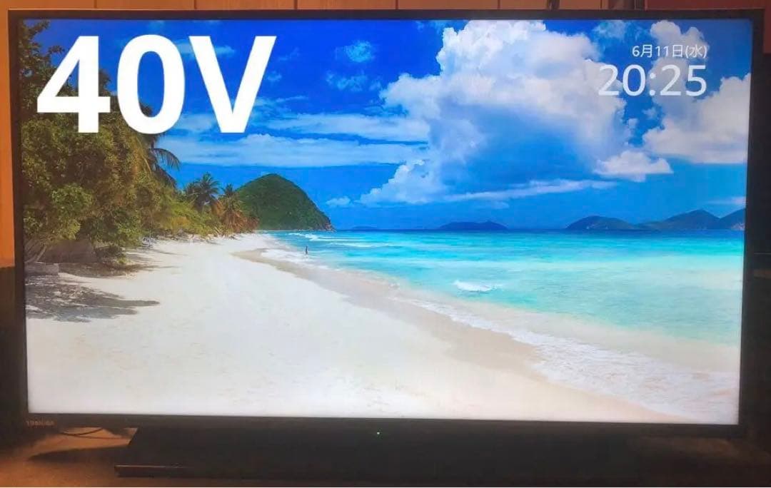東芝 REGZA テレビ 40Vフルハイビジョン 40S22 2019年製