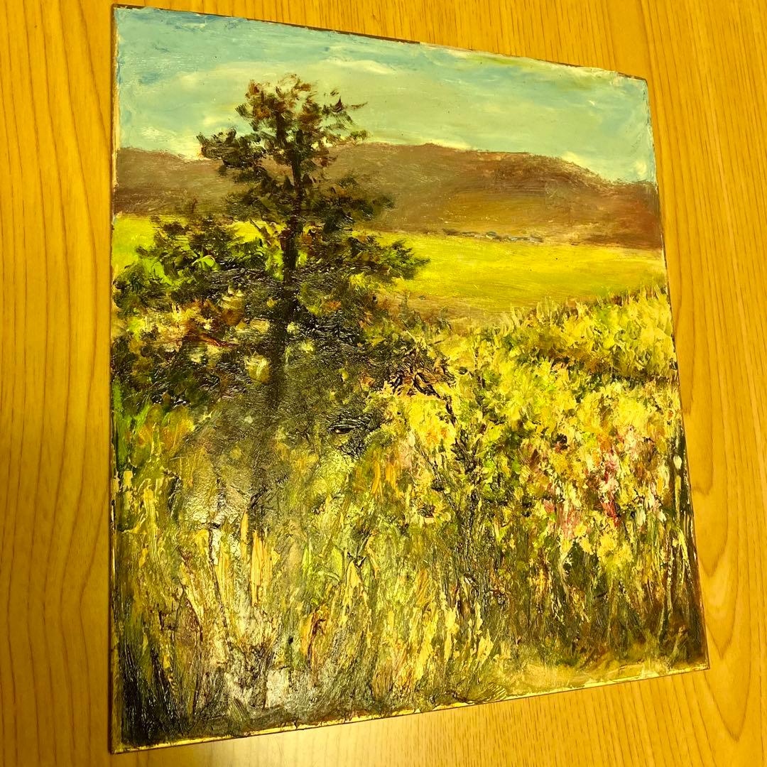 【遺品整理】元値75000円　油絵　2セット